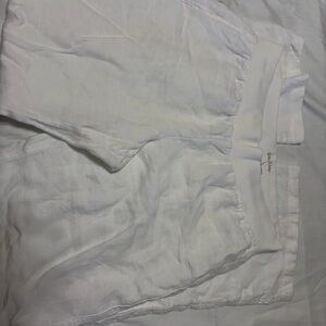 Lilly Pulitzer White Linen Pants